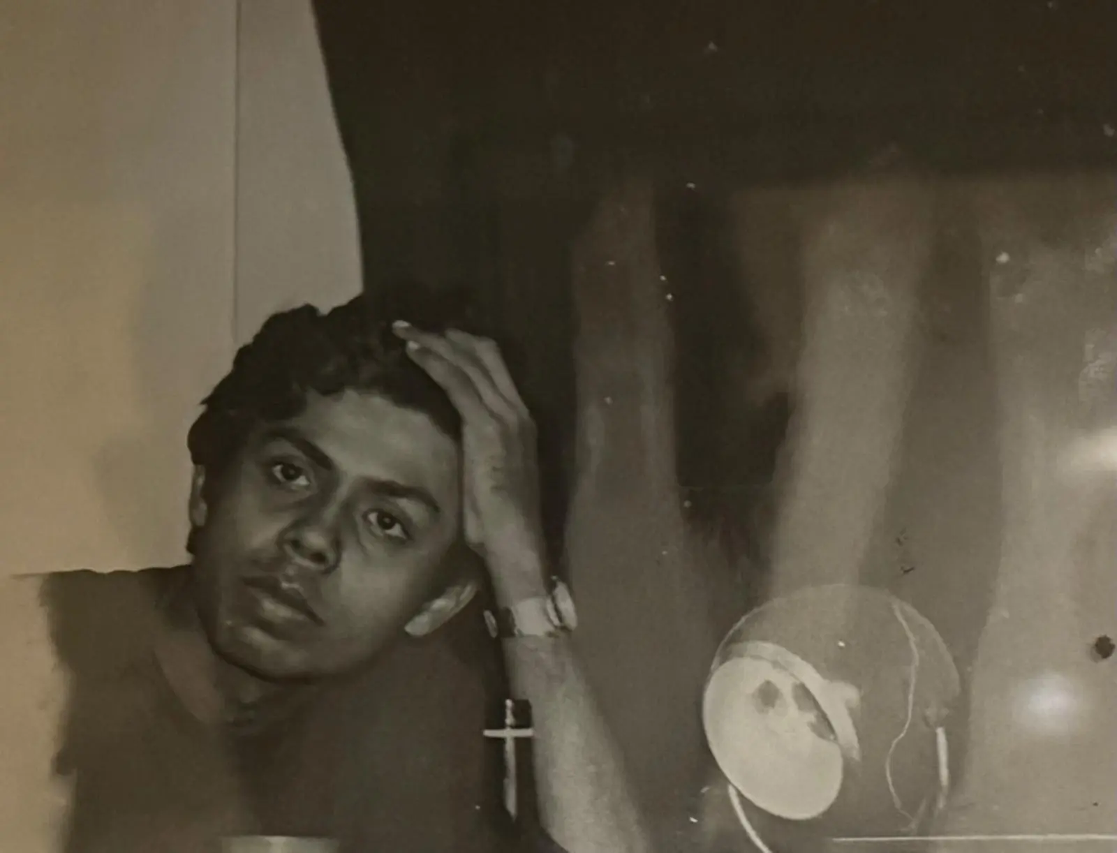 A young Arjun Sen in his IIT Kharagpur hostel room